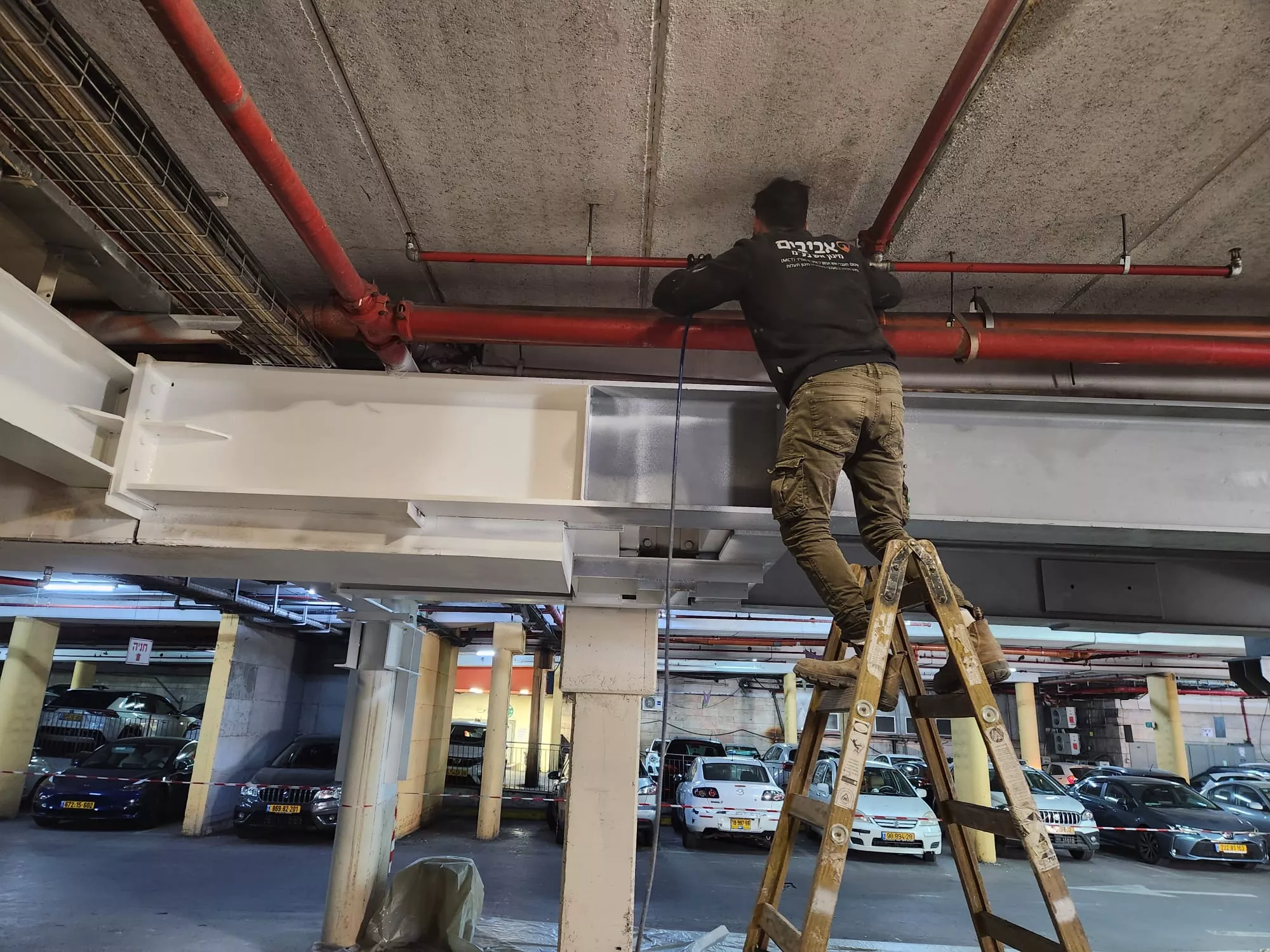 מיגון פלדה בצבע